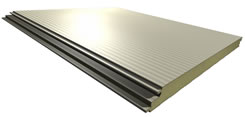 ST40 Striated Insulated Metal Panel