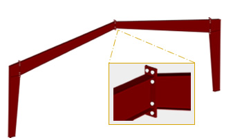 Gable Steel Frame