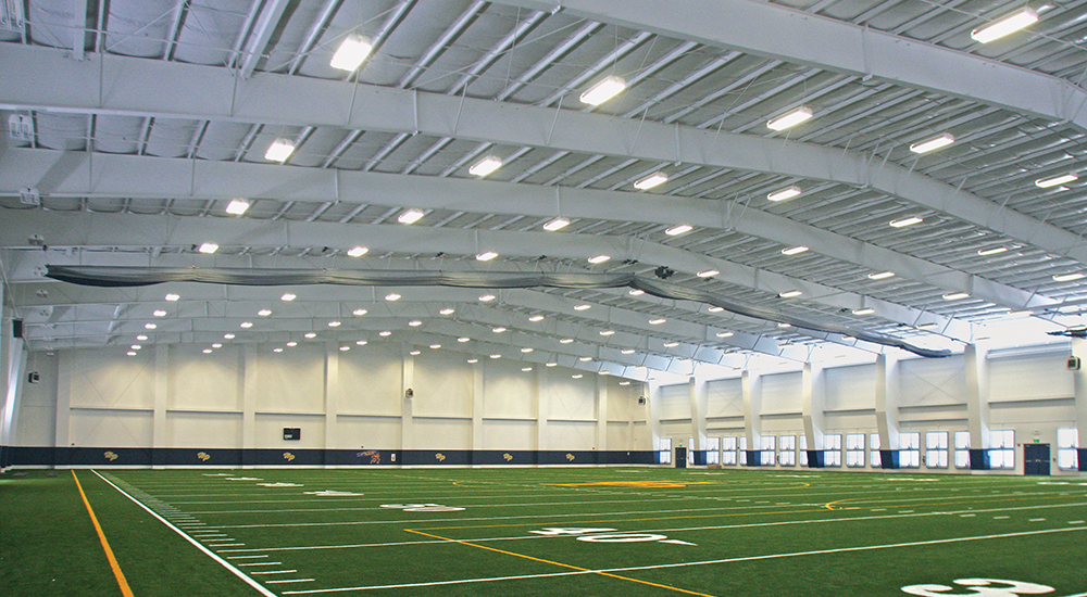 College Football Practice Steel Building