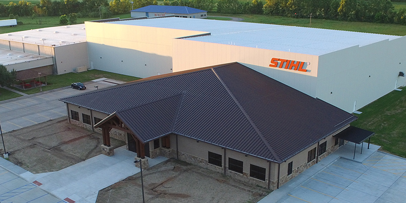 Insulated Metal Panels on a Steel Building