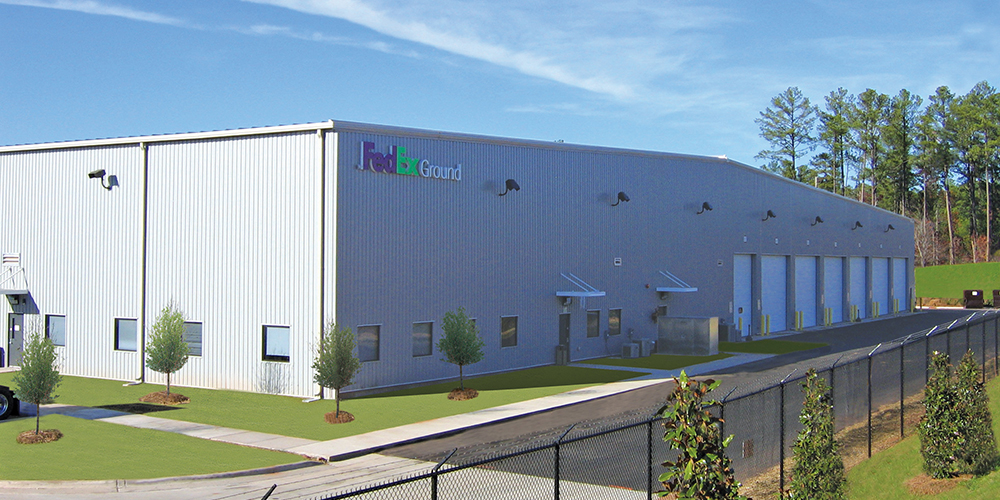 Custom FedEx Ground Steel Building