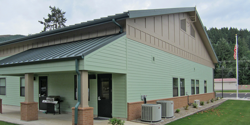 Custom Fire Station Building in Oregon