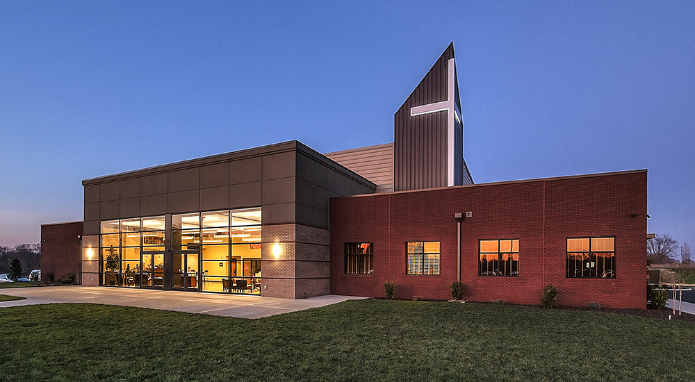 Steel Church with Large Narthex