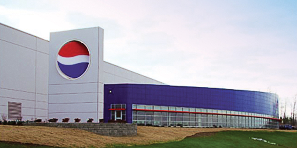 Pepsi Distribution Building by Nucor