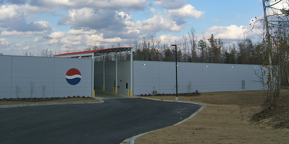 Pepsi Distribution Building by Nucor