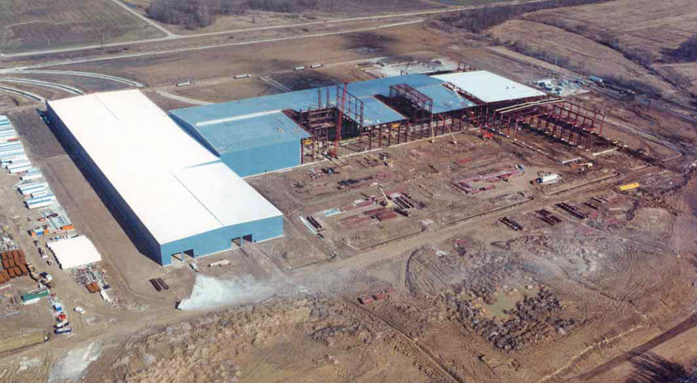 Million SF Steel Processing Plant by Nucor