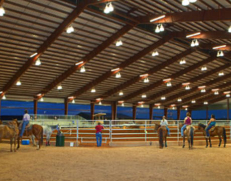 Covered Rodeo Arena Steel Building