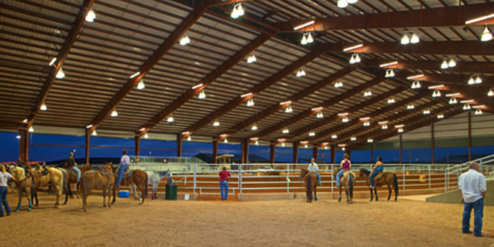 Covered Rodeo Arena Steel Building