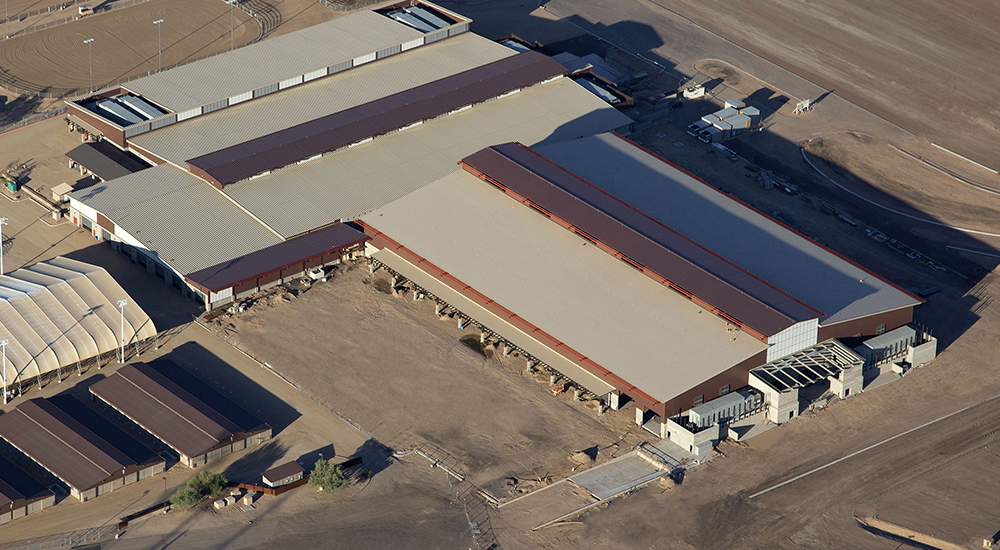 310,000 sf Pre-Engineered Steel Equestrian Center