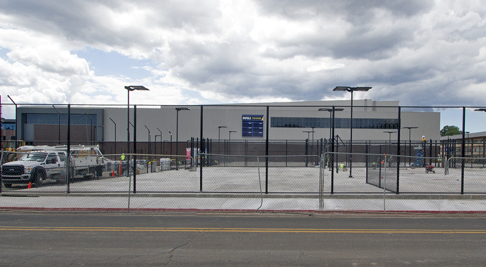 Tennis & Aquatics Steel Building with Boxed Out Canopy