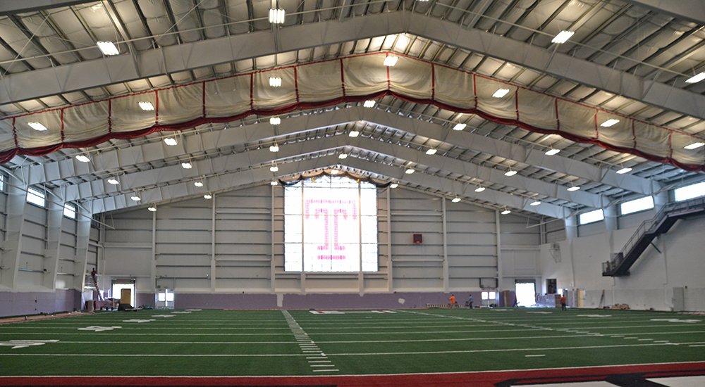 Indoor Football Field Building Expansion