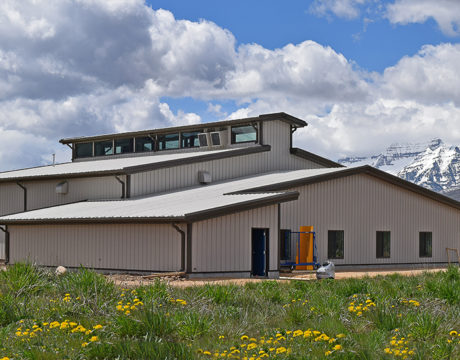 Steel Building Growing Facility with Clerestory