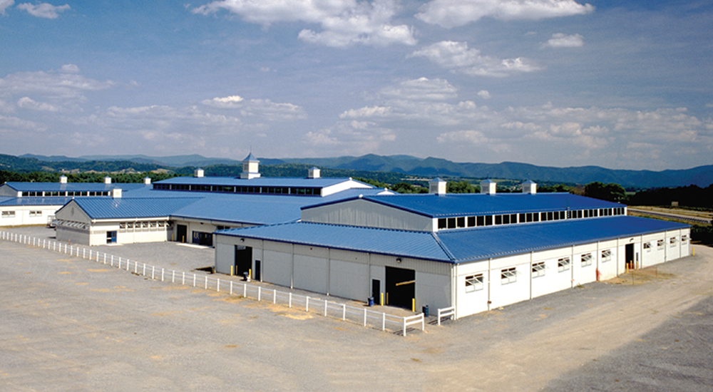 Horse barns with clerestory