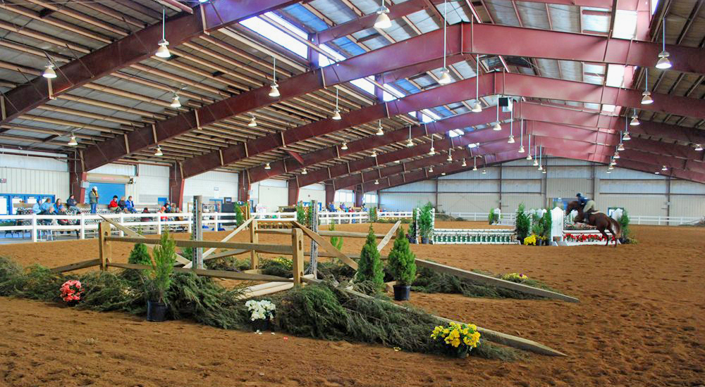 Virginia Horse Arena with Mezzanine