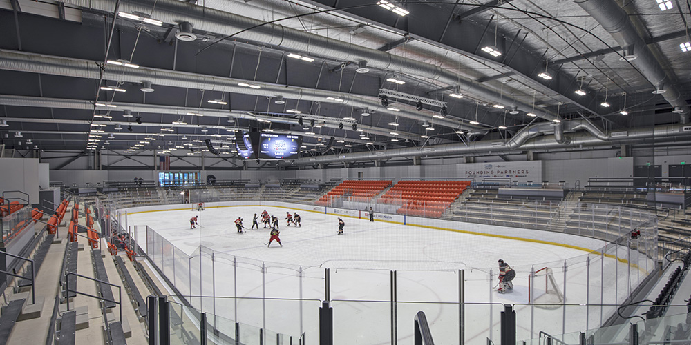 NHL Regulation Ice Arena Steel Building