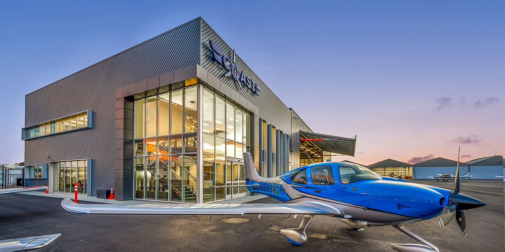 Custom Hangar FBO Metal Building