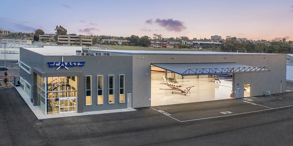 Custom Hangar FBO Metal Building