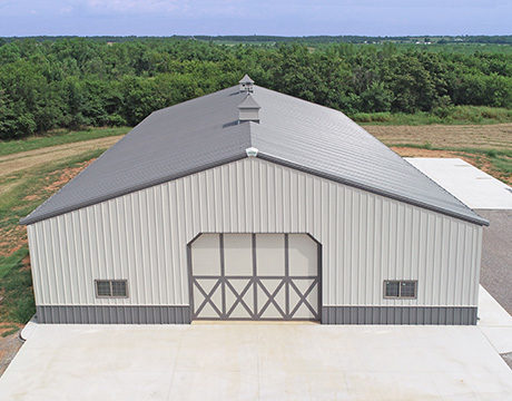 Custom steel agricultural/farm building
