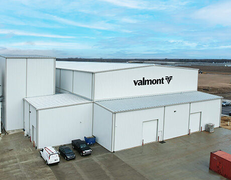 Valmont Industrial Manufacturing Crane Building