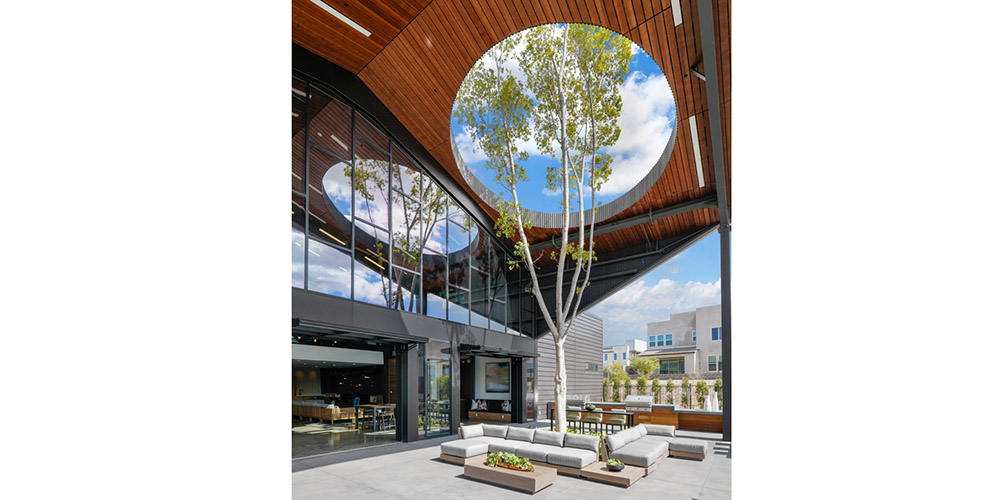 Private Rec Center & Clubhouse Building Entrance