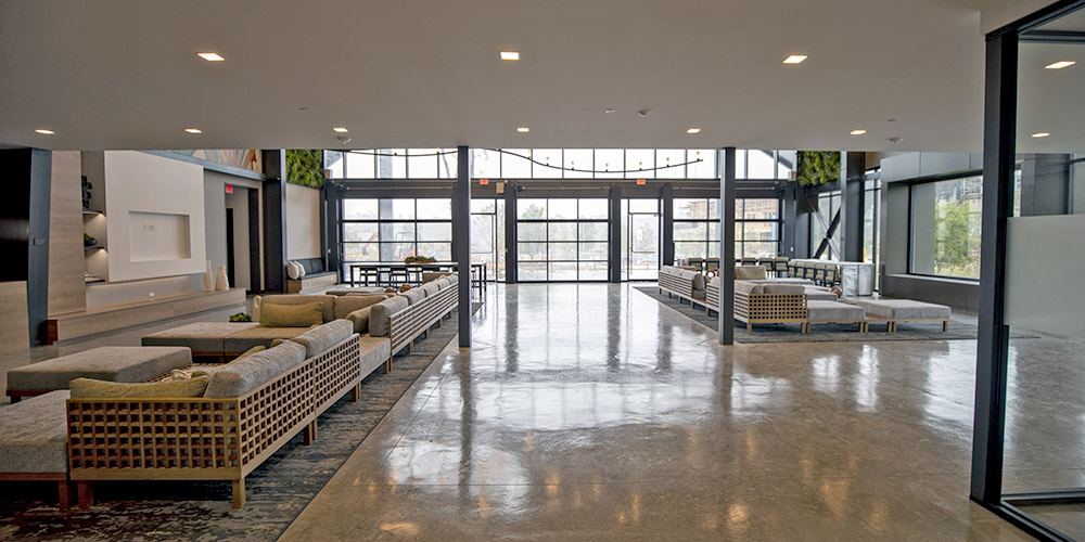 Private Rec Center & Clubhouse Building Interior