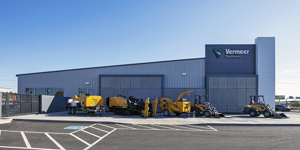 Heavy equipment dealership/service metal building