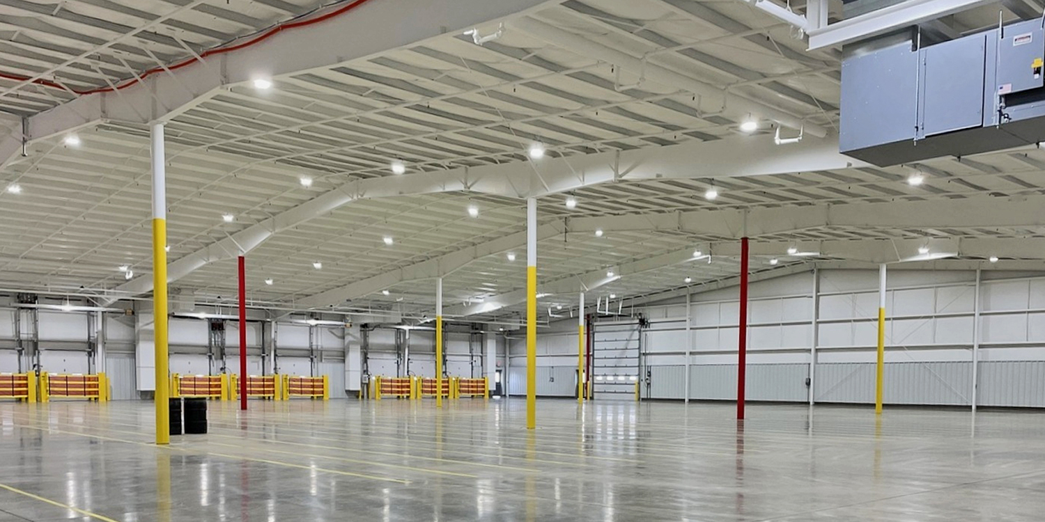 Steel building warehouse expansion