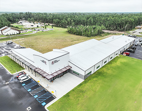 Aviation academy steel building