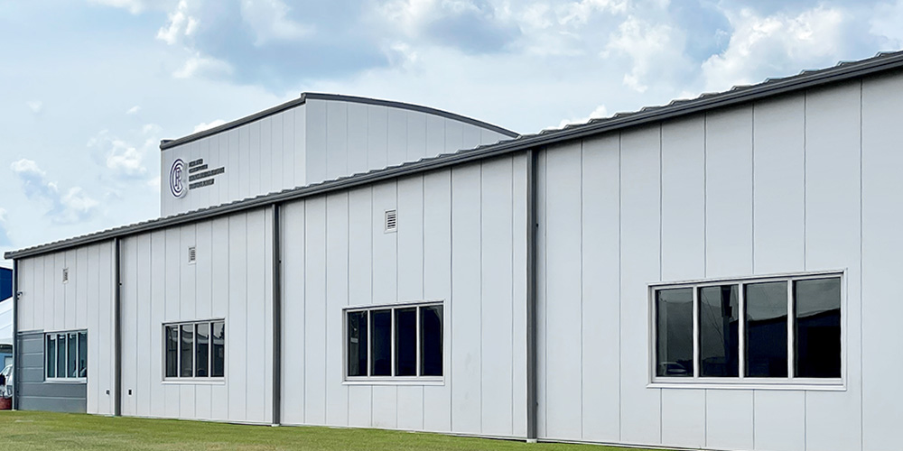 Aerospace academy metal building