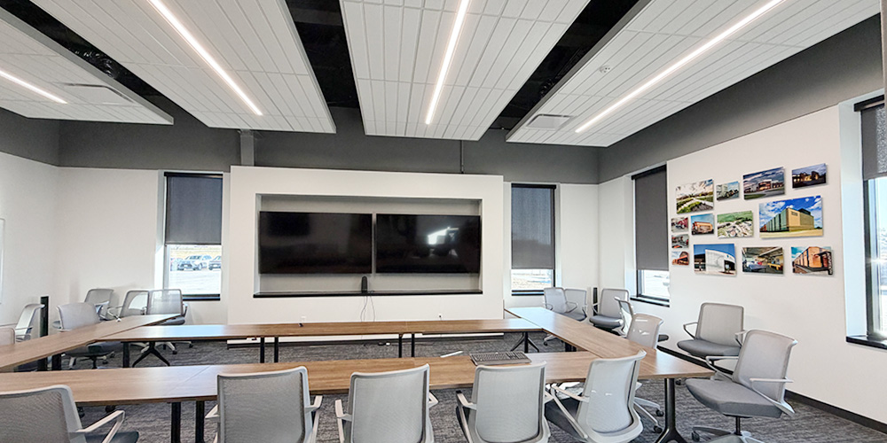 Steel building office