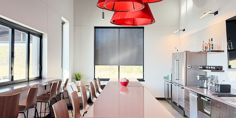 Commercial office metal building