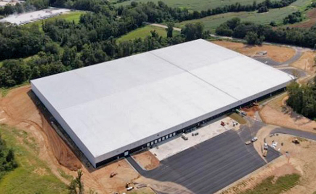 Steel building that can function as a data center