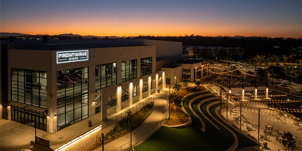 Entertainment venue and arena