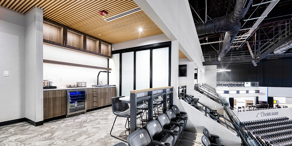 Sports arena and venue