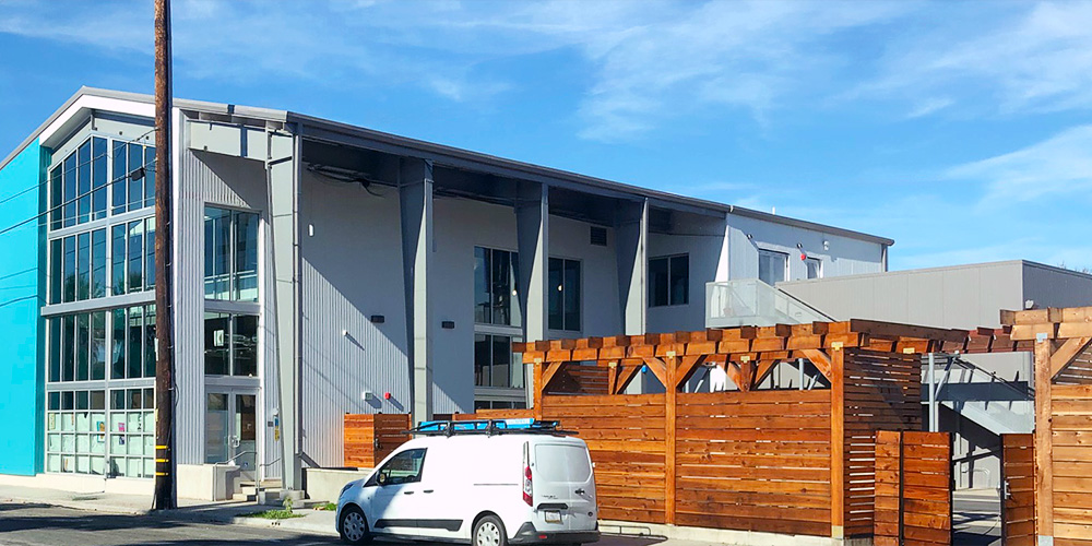 Community center metal building