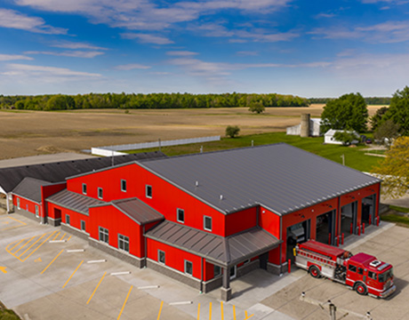 Community & government metal building