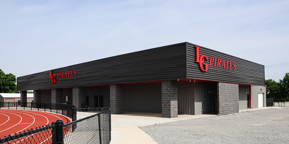 Field house metal building