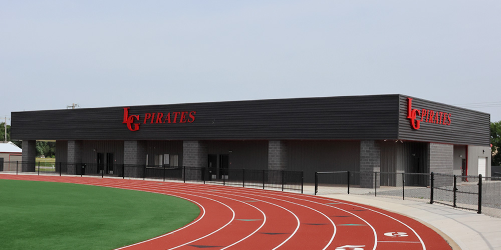 Metal building athletic and community