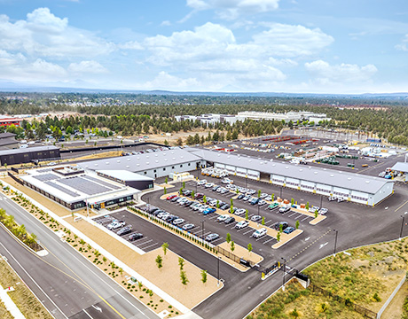 Steel building warehouse and service center